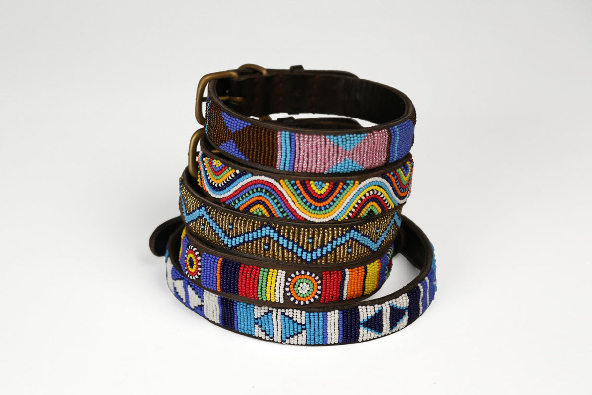 Maasai Beaded Dog Collar Walker Zabriskie Furniture