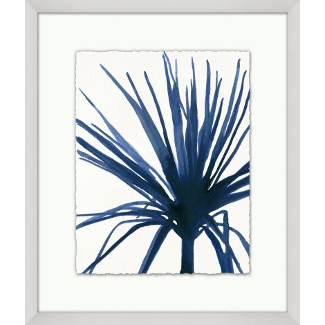 Indigo Blue Exotic Foliage II – Walker Zabriskie Furniture