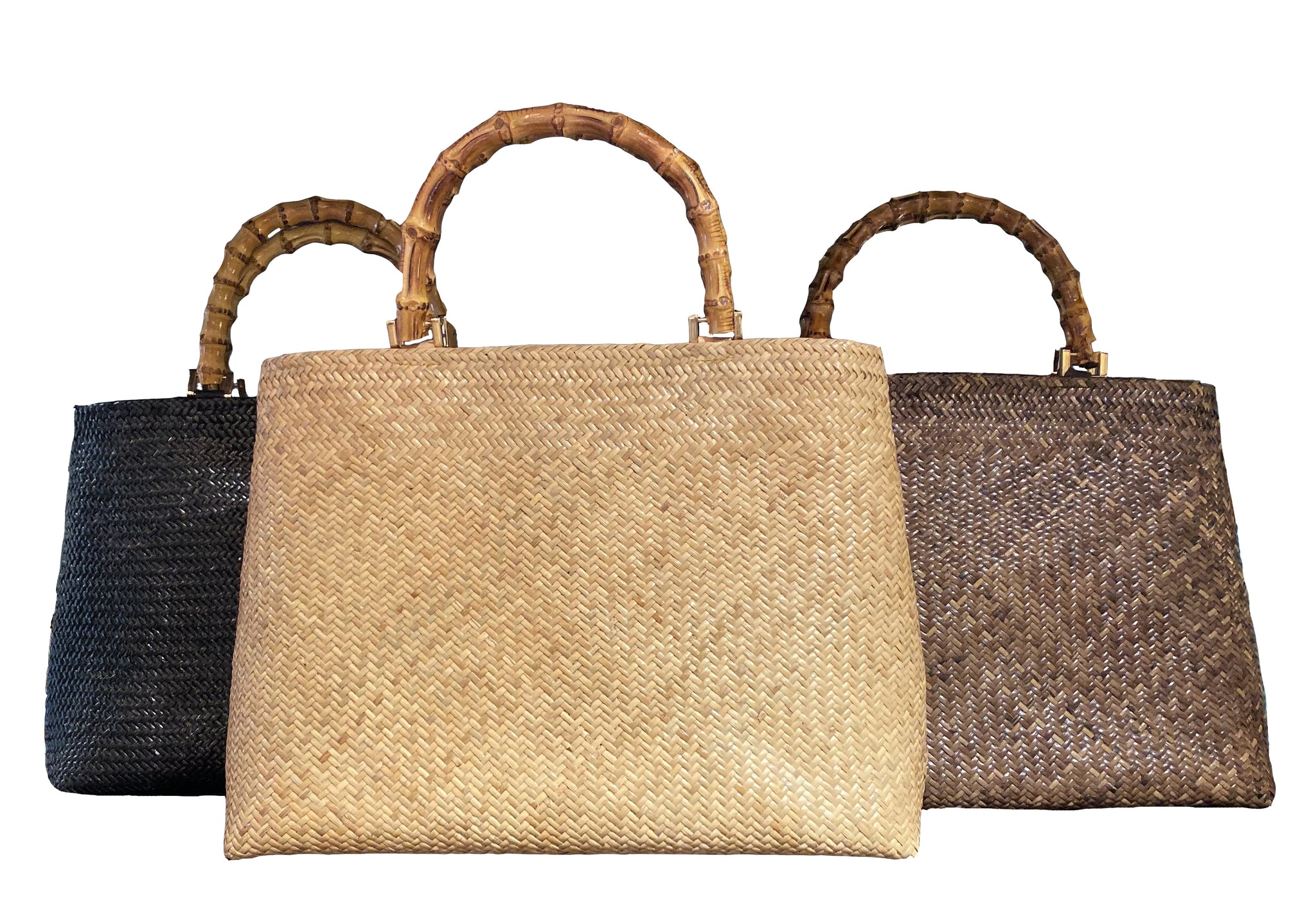 Rattan purse handles on sale