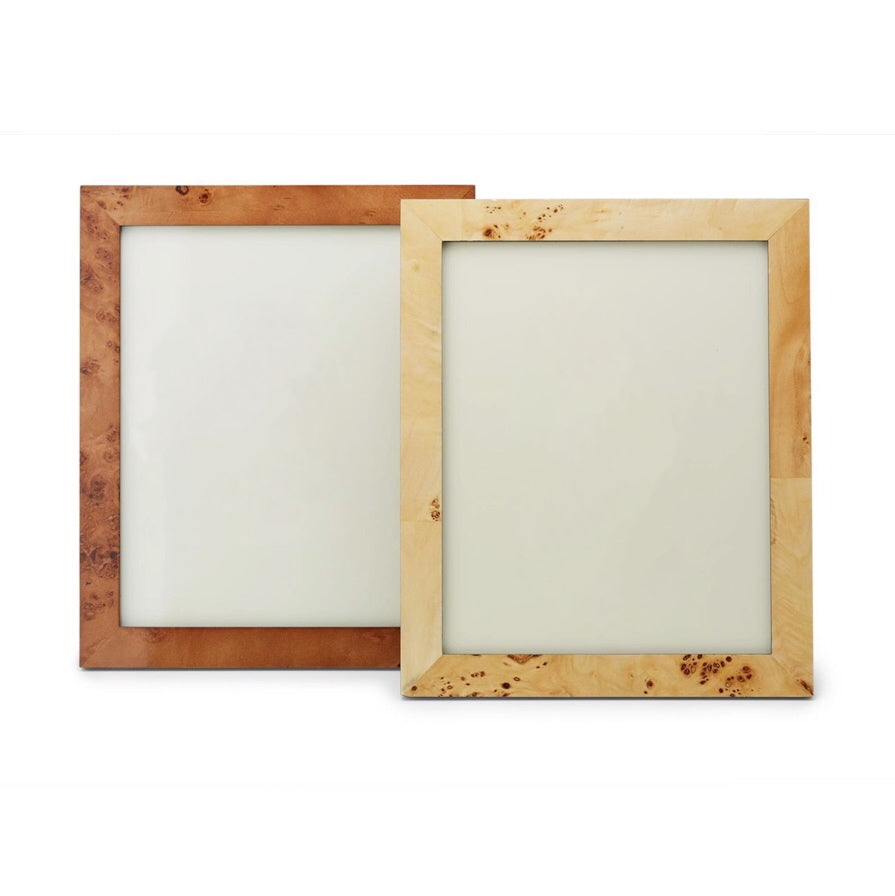 Burled Wood Picture Frame 8x10